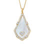 Yesterday Today Always Personalized Teardrop Pendant 6895 0013 b front