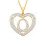 Dazzling Diamond Heart Children's Pendant, Dazzling Diamond Heart Pendant 11622 0138 a o