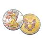 Platinum and Gold Highlighted American Silver Eagles 1462 001 7 1