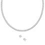 The Forty Four Carat Eternity Tennis Necklace with FREE Stud Earrings 12352 0017 a main