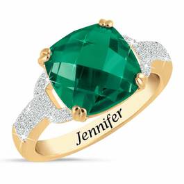 Birthstone  Diamond Ring 1159 001 5 5