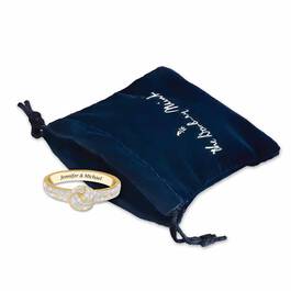 Diamond Love Knot Personalized Ring 2113 001 8 3