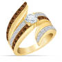 Mocha Swirl Diamonisse Statement Ring 10188 0011 a main