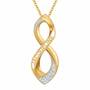 Personalized Diamond Infinity Pendant 6728 001 6 1