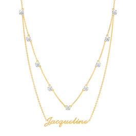 The Birthstone Layered Necklace 6788 001 3 4