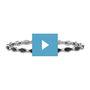 Black & White Diamond Bracelet, , video-thumb