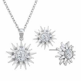 Starburst Pendant  Earring Set 6360 001 9 1