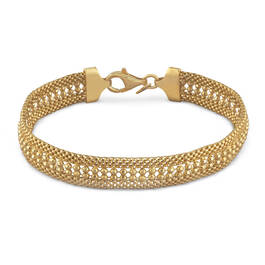 Golden Glamour Italian Weave Bracelet 6416 0013 a main