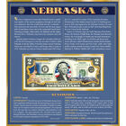 The United States Enhanced Two Dollar Bill Collection 6448 0031 a Nebraska