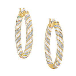 Birthstone Inside Out Hoops 11072 0018 d april