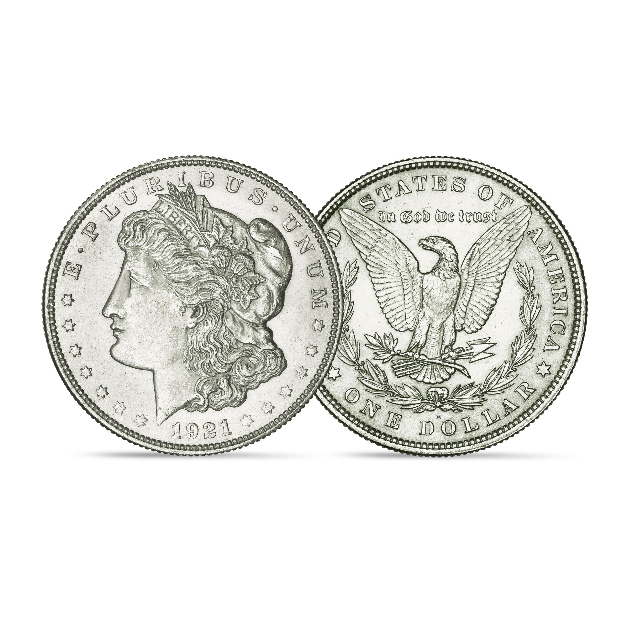 Uncirculated Morgan Silver Dollars 9719 0136 a main