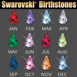 Forever Together Birthstone  Diamond Heart Earrings 9782 011 2 2