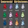 Forever Together Birthstone  Diamond Heart Earrings 9782 011 2 2