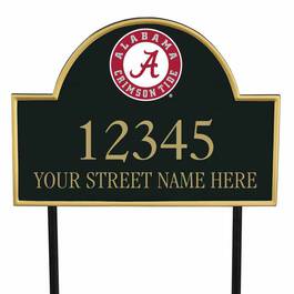 College Address Plaques 5716 0384 b alabama