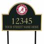 The College Personalized Address Plaque--Alabama, College Address Plaques 5716 0384 b alabama