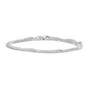 Polished Perfection Italian Silver Bracelet 12065 0015 a main