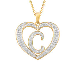 Dazzling Diamond Heart Pendant 11622 0138 a c