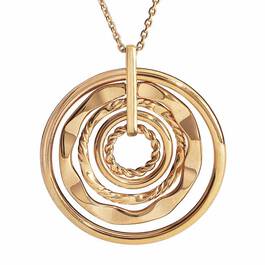Radiant Waves 14kt GoldAura Necklace 6422 001 5 1