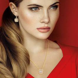 Refined  Radiant Necklace and Earring Set 6358 001 3 6
