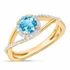 Birthstone  Diamond Ring 1099 001 8 12