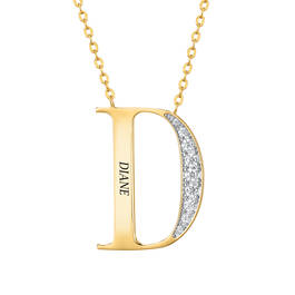Custom Initial Pendant 11947 0011 a main