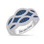 Personalized Stunning Birthstone Ring 11164 0017 i september