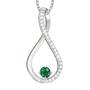 The Birthstone  Diamond Infinity Pendant 5200 001 5 5