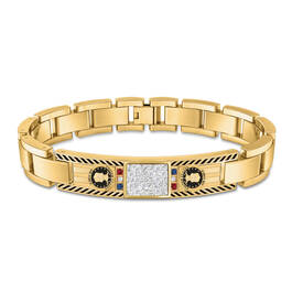 Freedom Isnt Free US Air Force Diamond Patriot Bracelet 5958 0282 a main