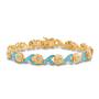 A Dozen Roses Birthstone  Diamond Bracelet 6684 001 8 7