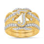 Personalized Stackable Initial Ring Set 10728 0018 c initialJ