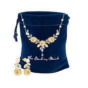 The Juliet Rose Necklace and Earring Set 10192 0015 g gift pouch