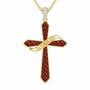 The Birthstone  Diamond Cross Necklace 6787 001 4 1