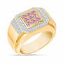 Birthstone Distinction Mens Ring 4993 001 9 10