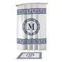 Monogram Bath Mat and Shower Curtain Set 10239 0010 m macpherson