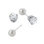 Reversible Stud Earring Set 11035 0014 b pearl