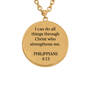 In His Image Pendant, In His Image Mens Pendant 10993 0016 c back