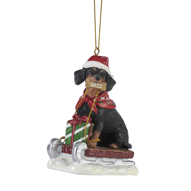 Dog Annual Ornament DachsBT 6428 0605 a main