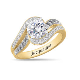 Personalized Two Carat Birthstone Ring 11258 0014 d april