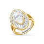 Personalized 7-Carat April Birthstone Ring with FREE Matching Pendant, Personalized 7 Carat Parisian Ring with FREE Matching Pendant 12013 0018 b ring