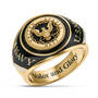 Military Onyx Diamond Ring 6282 0022 a main
