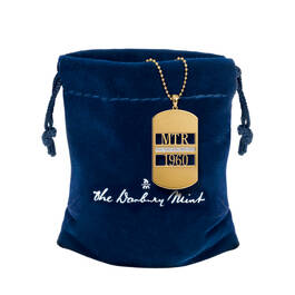 Personalized Birth Year Initial Pendant 10131 0027 g gift pouch