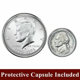 jefferson kennedy wartime silver 3235 1389 b capsule