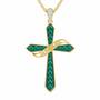 The Birthstone  Diamond Cross Necklace 6787 001 4 5