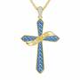 The Birthstone  Diamond Cross Necklace 6787 001 4 12
