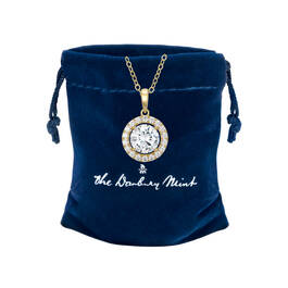 1kt Gold Halo Pendant 12201 0028 e giftpouch