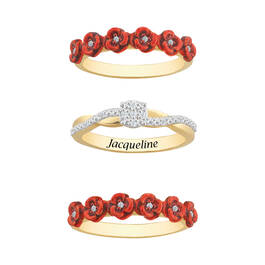 The Diamond Rose Ring Set 10900 0018 b ring