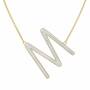 Simply Elegant Diamond Initial Pendant 6486 001 8 1