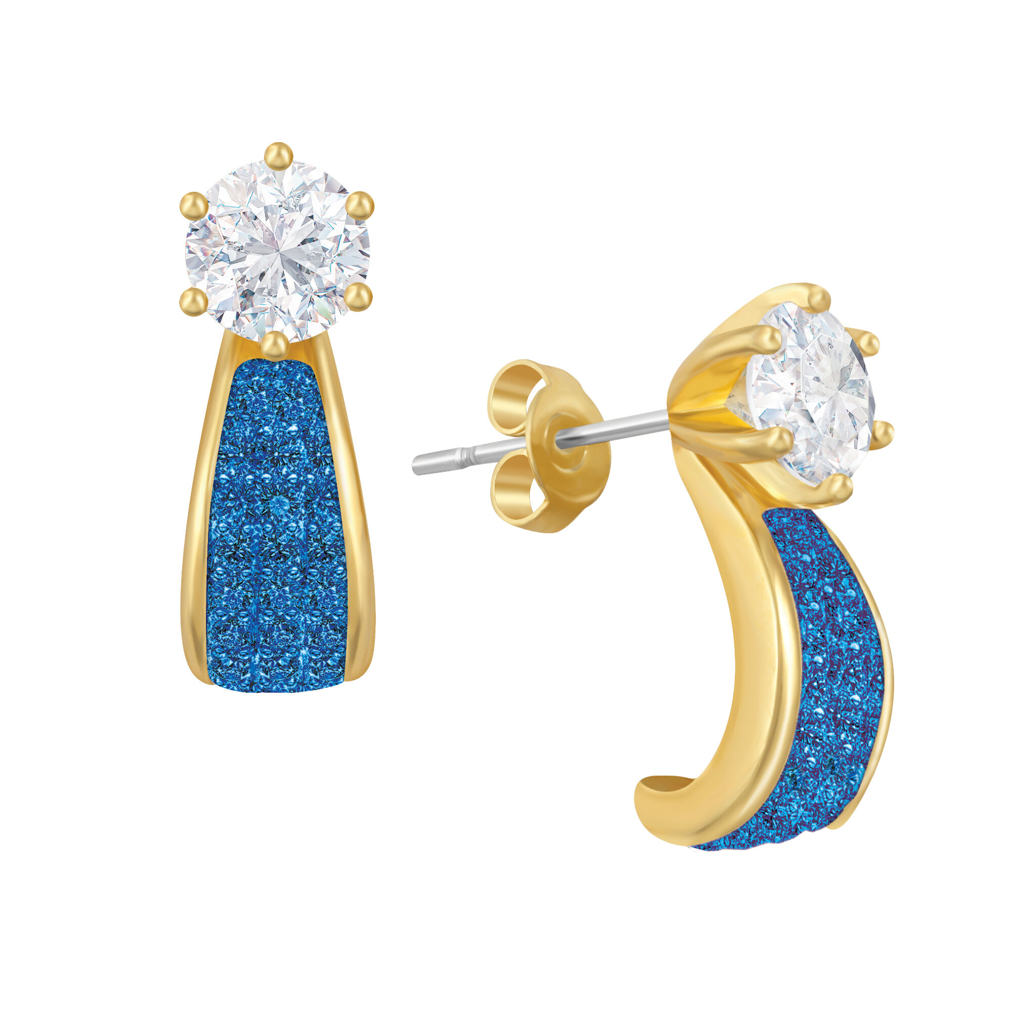Birthstone Fire Earrings 2581 0052 i september