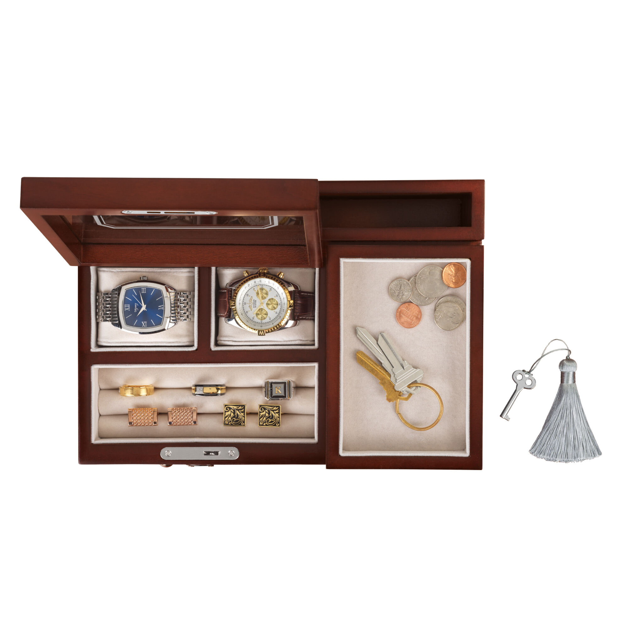 The Personalized Ultimate Valet Box 10363 0018 d lid