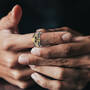 Fearless Black Diamond Ring, Personalized Fearless Black Diamond Ring 11978 0013 m model